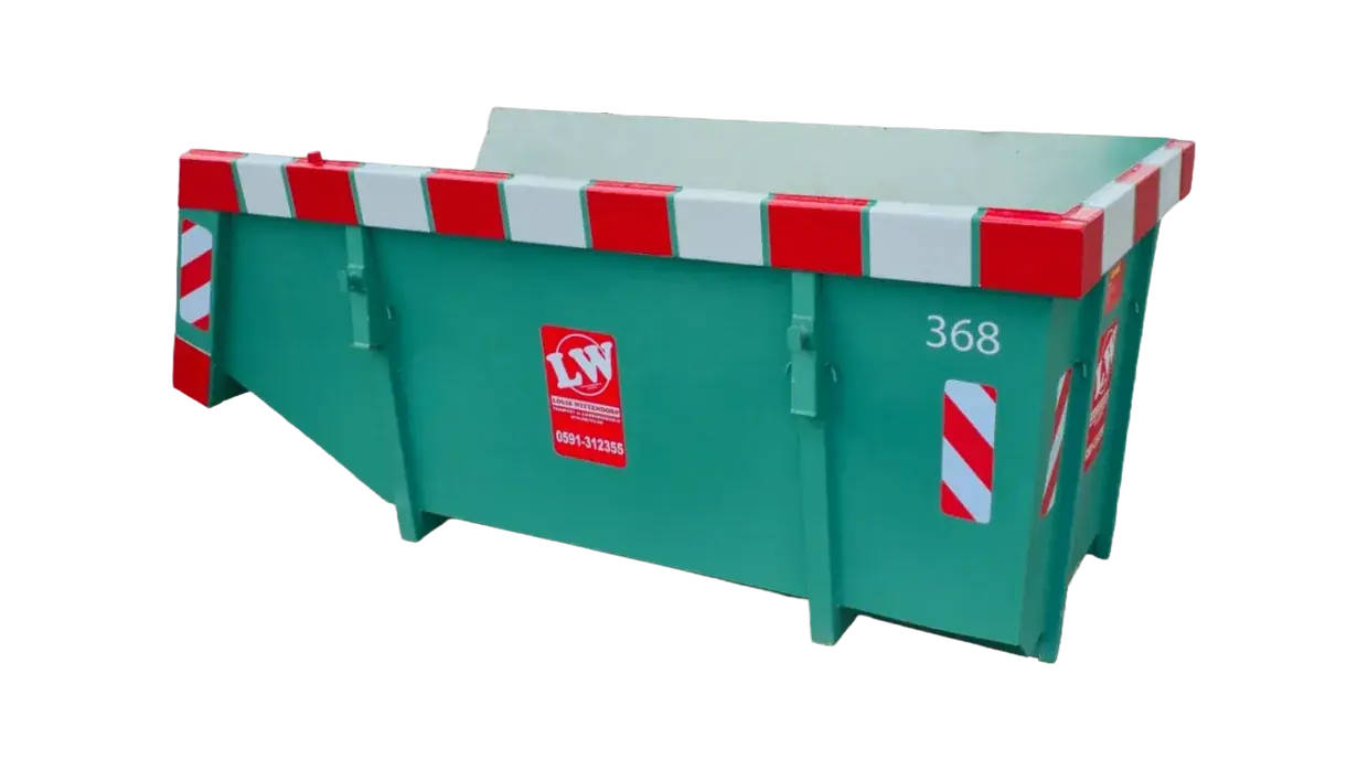 Container 10m³ afvalcontainer huren - Wat'n Bak